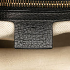 Gucci Medium Canvas Bamboo Shopper Flora Knight Satchel