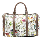 Gucci Medium Canvas Flora Joy Boston Bag