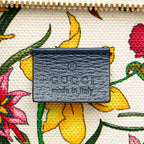 Gucci Medium Canvas Flora Satchel (SHG-UiHF9G)