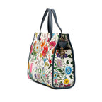Gucci Medium Canvas Flora Satchel