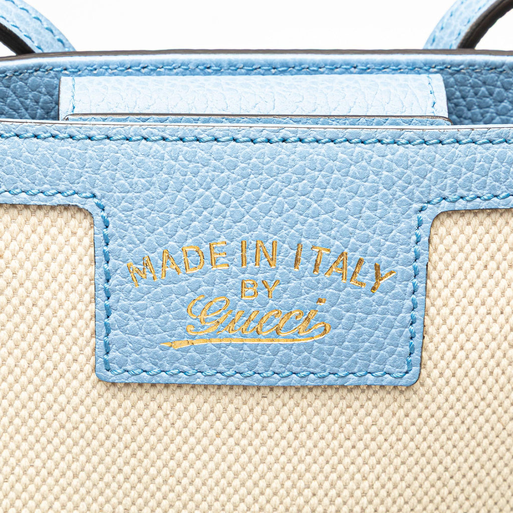Gucci Medium Canvas Swing Tote