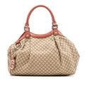 Gucci Medium Diamante Canvas Sukey Tote