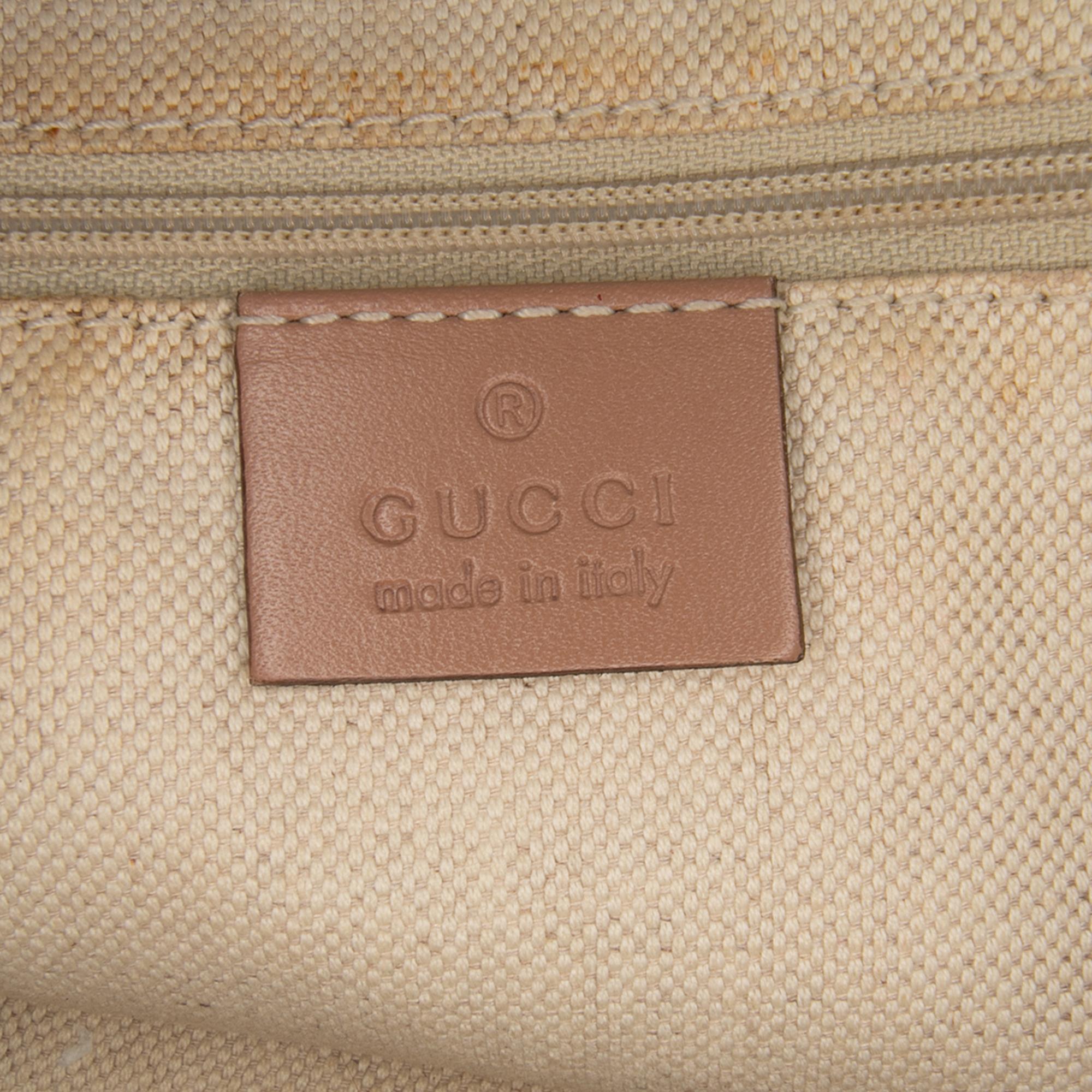 Gucci Medium Diamante Canvas Sukey Tote