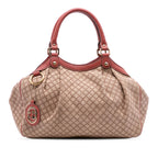 Gucci Medium Diamante Canvas Sukey Tote