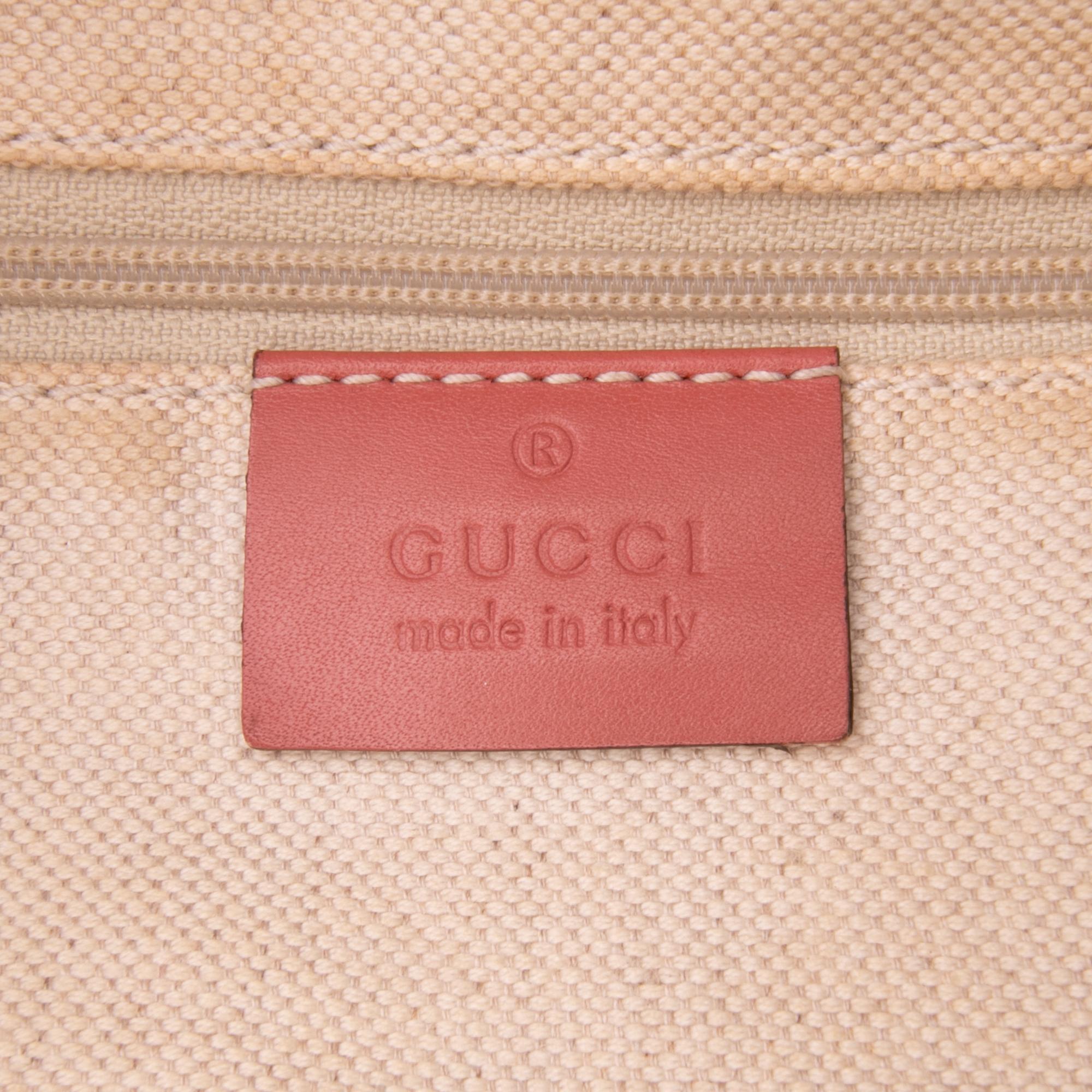 Gucci Medium Diamante Canvas Sukey Tote