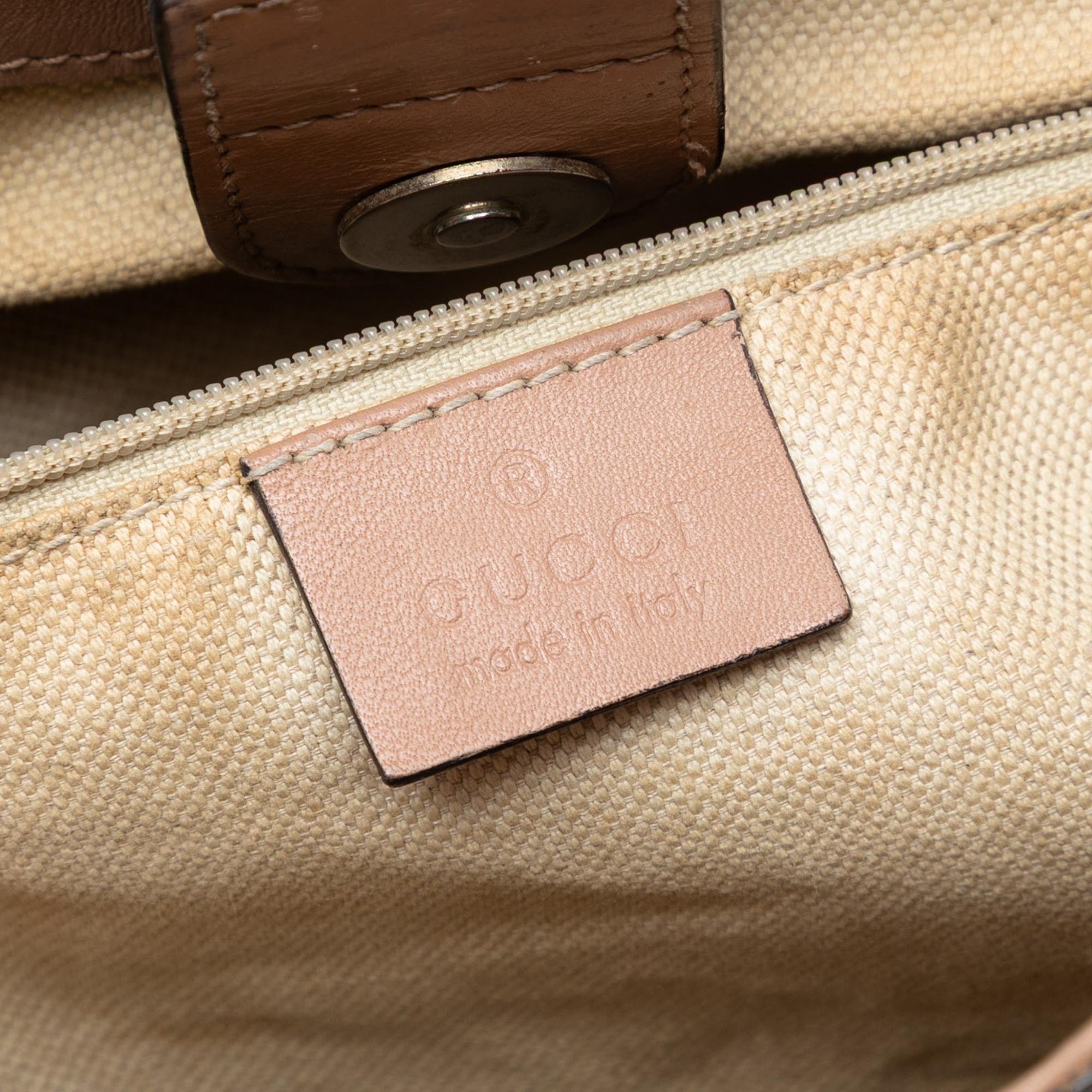 Gucci Medium Diamante Canvas Sukey Tote
