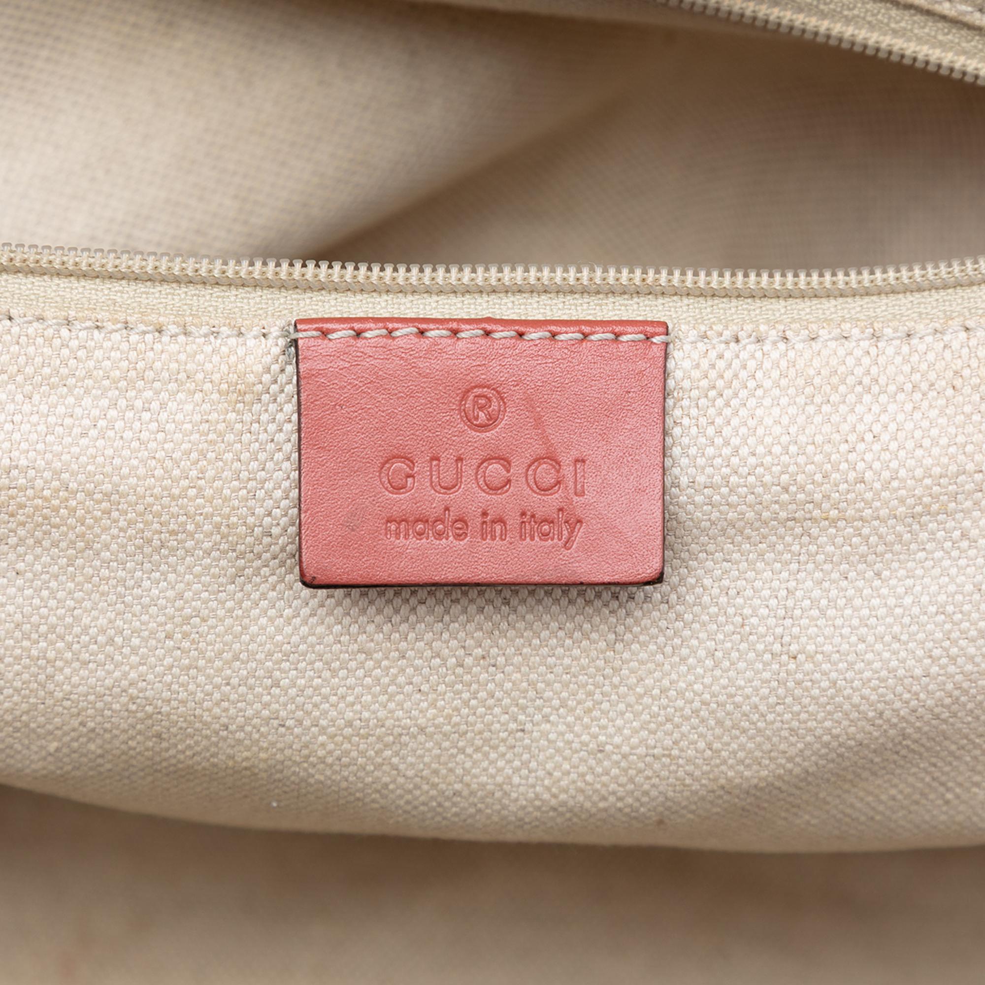 Gucci Medium Diamante Canvas Sukey Tote
