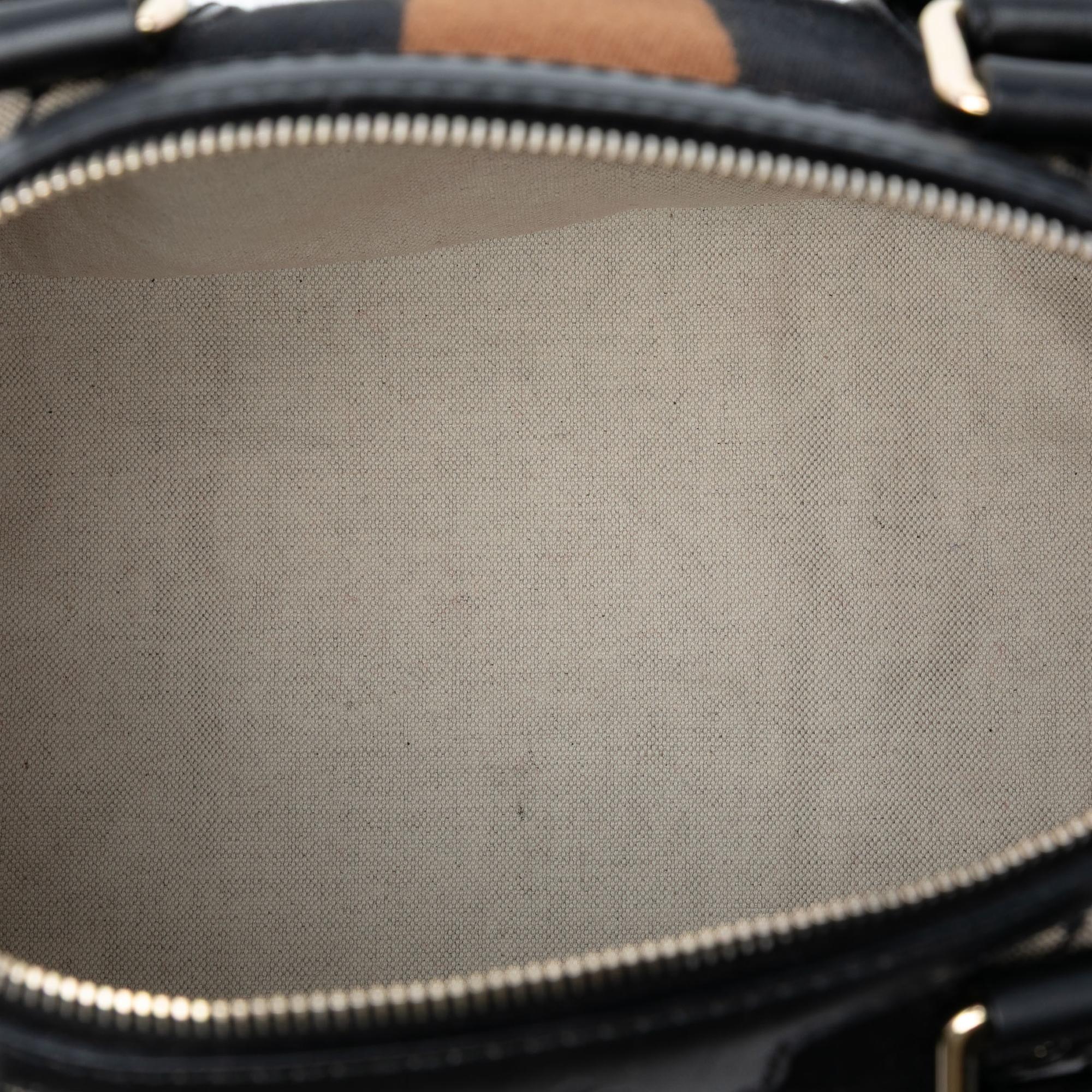 Gucci Medium Diamante Canvas Web Joy Boston Bag