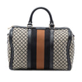 Gucci Medium Diamante Canvas Web Joy Boston Bag