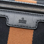 Gucci Medium Diamante Canvas Web Joy Boston Bag