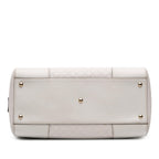Gucci Medium Diamante Leather Boston Bag