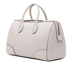 Gucci Medium Diamante Leather Boston Bag