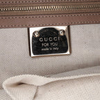 Gucci Medium Diamante Perforated Calfskin New Jackie Satchel