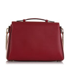 Gucci Medium Dollar Calf Interlocking G Satchel (SHG-sMohDR)