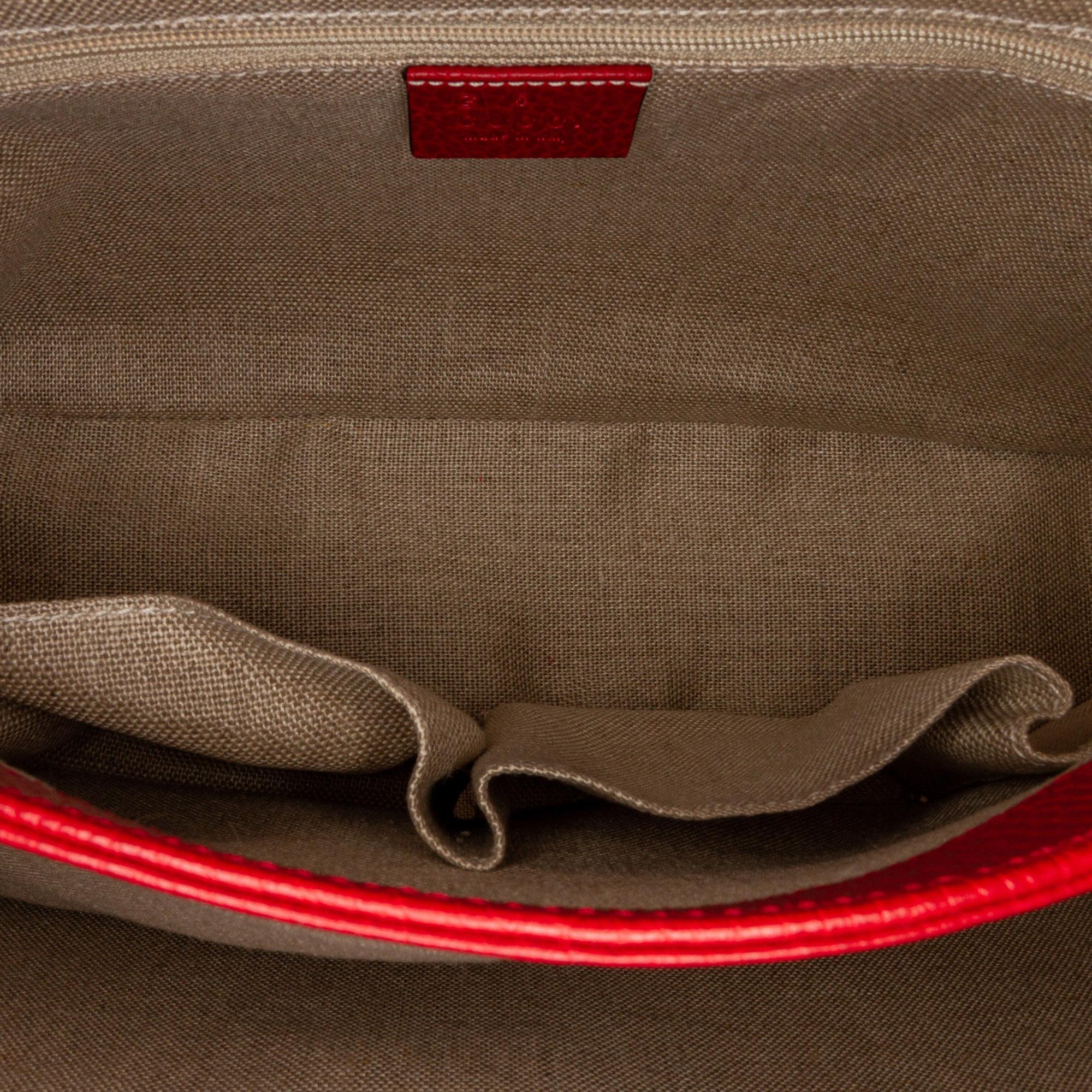 Gucci Medium Dollar Calf Interlocking G Satchel (SHG-sMohDR)