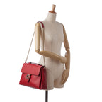Gucci Medium Dollar Calf Interlocking G Satchel (SHG-AMhH0L)