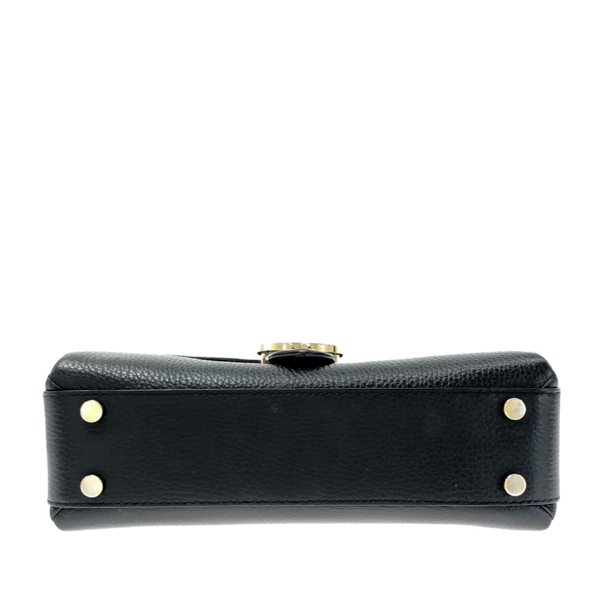 Gucci Medium Dollar Calf Interlocking G Satchel (SHG-q6A9lp)