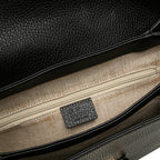 Gucci Medium Dollar Calf Interlocking G Satchel (SHG-tQe7al)