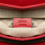 Gucci Medium Dollar Calf Interlocking G Satchel