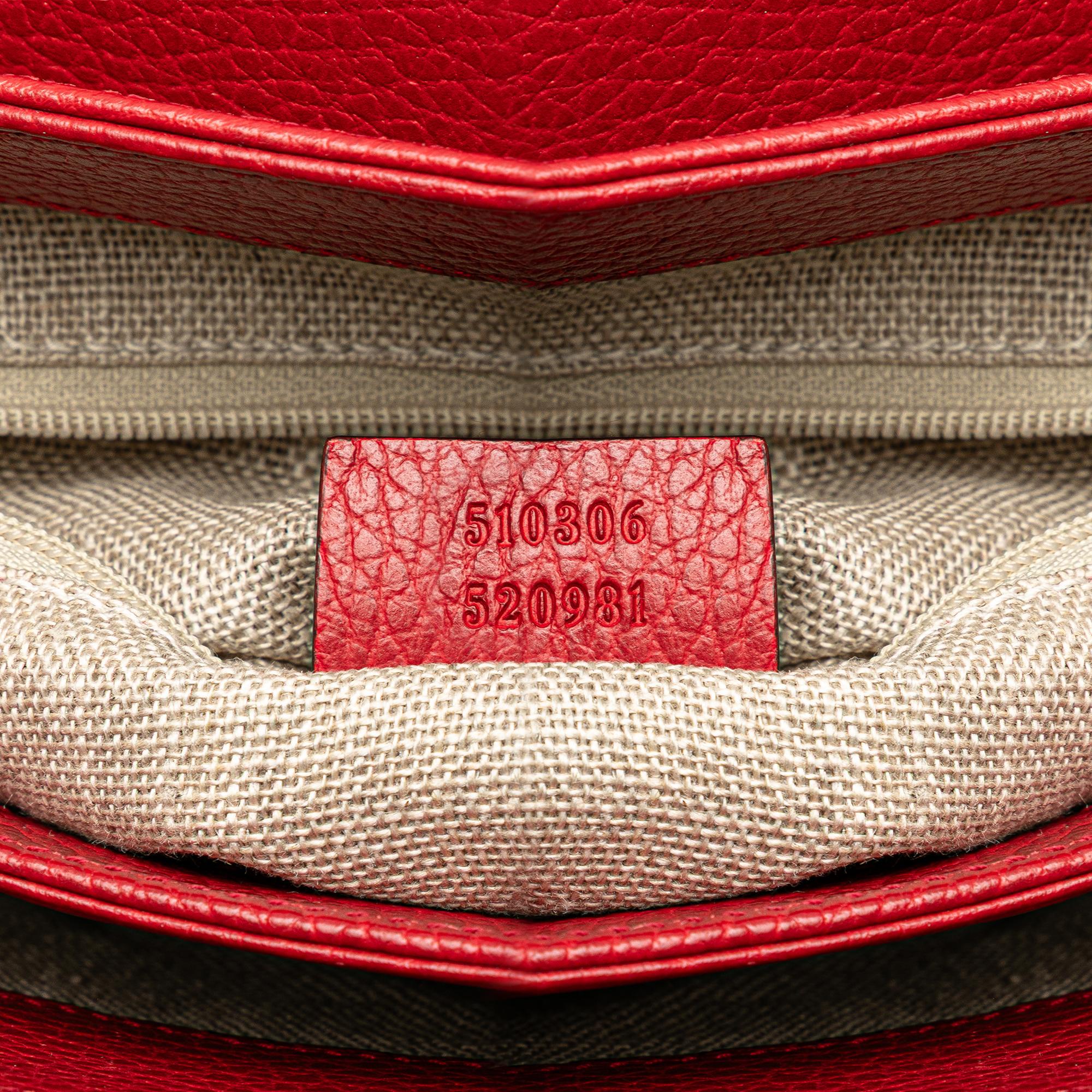 Gucci Medium Dollar Calf Interlocking G Satchel