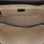 Gucci Medium Dollar Calf Interlocking G Satchel