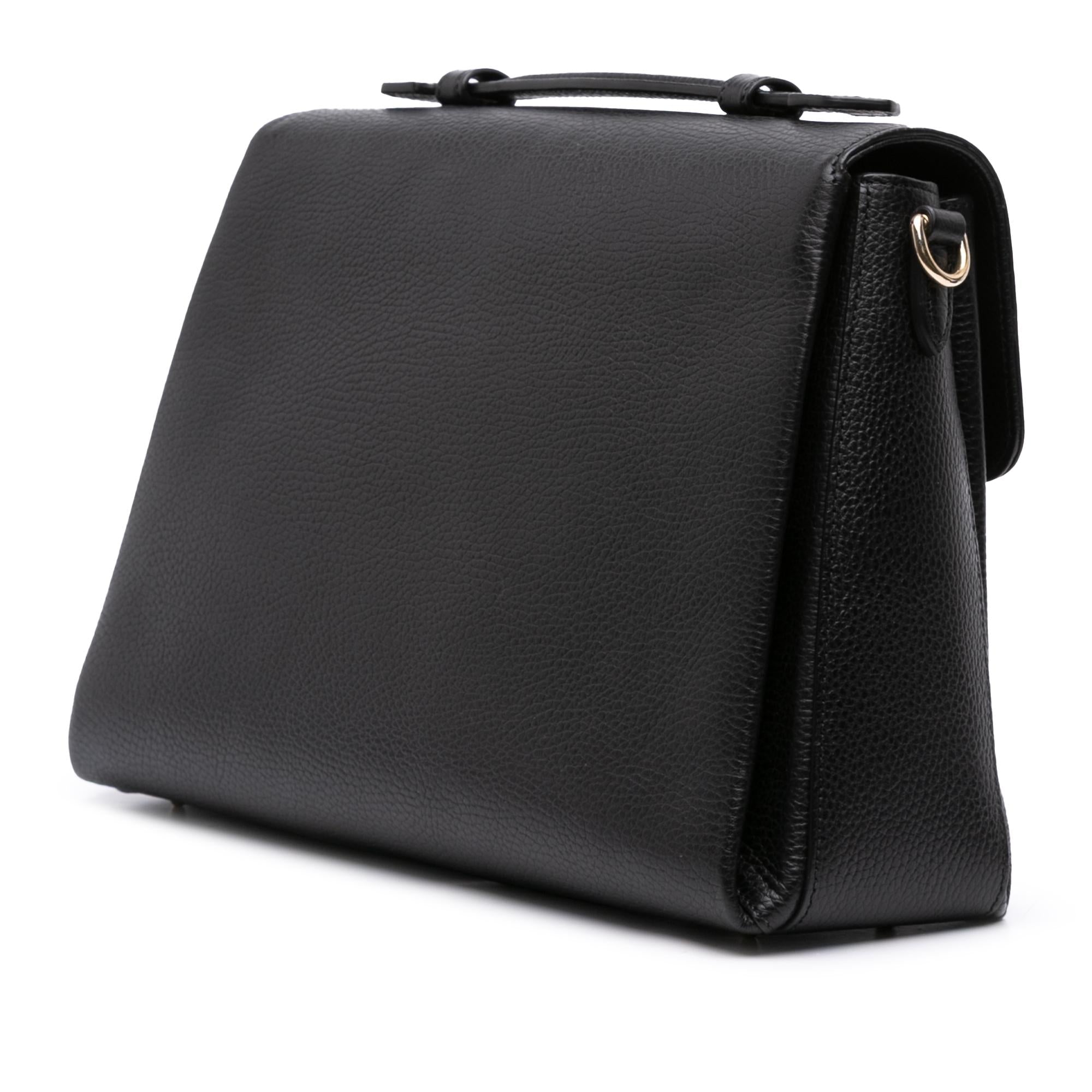 Gucci Medium Dollar Calf Interlocking G Satchel