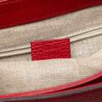 Gucci Medium Dollar Calf Interlocking G Satchel