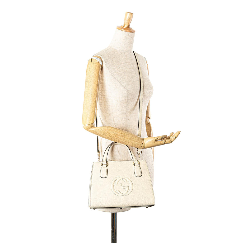 Gucci Medium Dollar Calf Soho Satchel