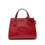 Gucci Medium Dollar Calf Soho Top Handle Convertible Tote