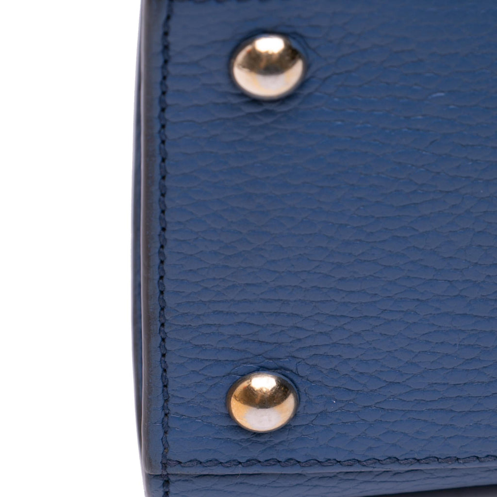 Gucci Medium Dollar Calf Soho Top Handle Convertible Tote