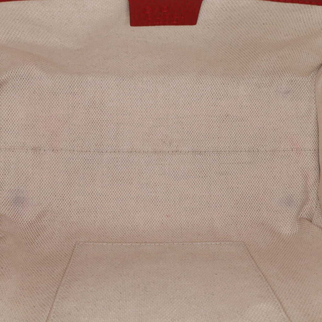 Gucci Medium Dollar Calf Soho Top Handle Convertible Tote