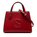 Gucci Medium Dollar Calf Soho Top Handle Convertible Tote
