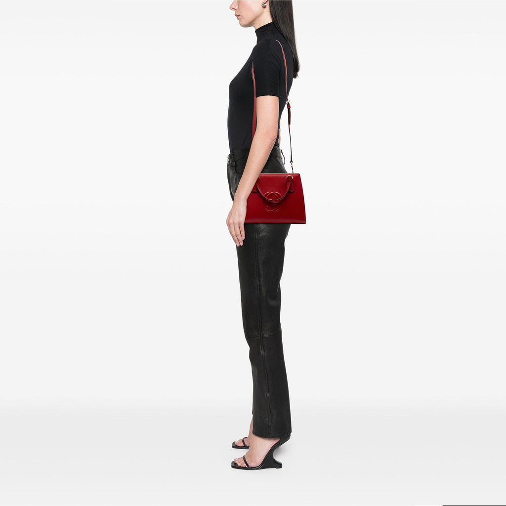 Gucci Medium Dollar Calf Soho Top Handle Convertible Tote