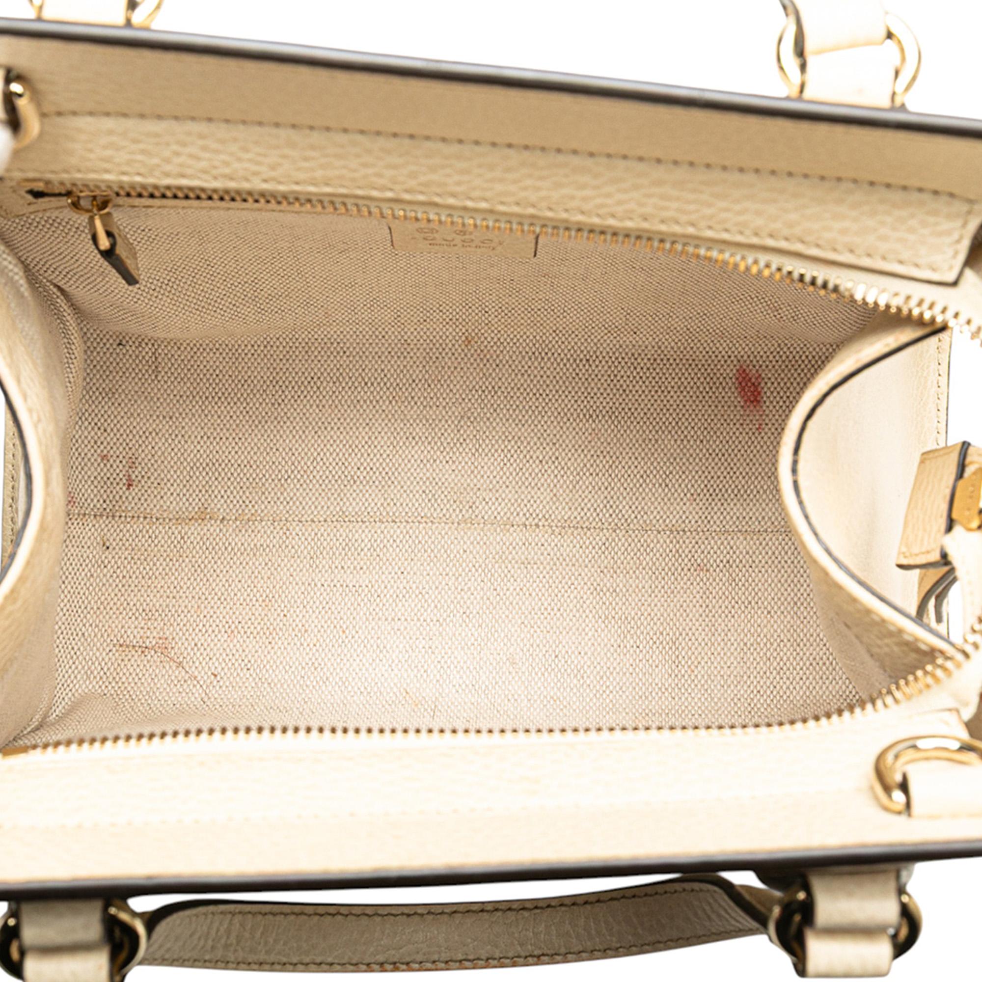 Gucci Medium Dollar Calf Soho Top Handle Convertible Tote