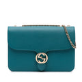 Gucci Medium Dollar Calfskin Interlocking G Crossbody