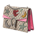 Gucci Medium Embellished GG Supreme Dionysus Shoulder Bag (SHG-A3io5I)
