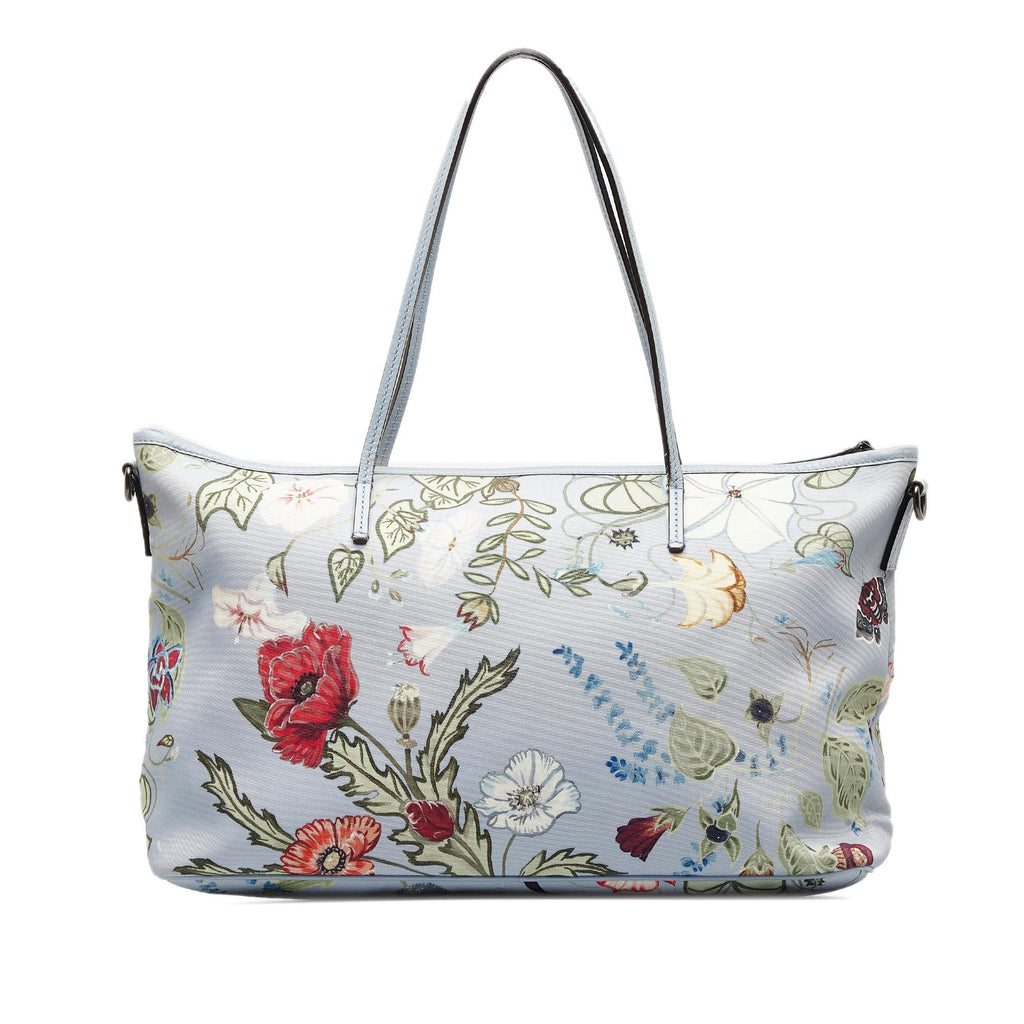 Gucci Medium Flora Knight Satchel (SHG-ZWs38E)