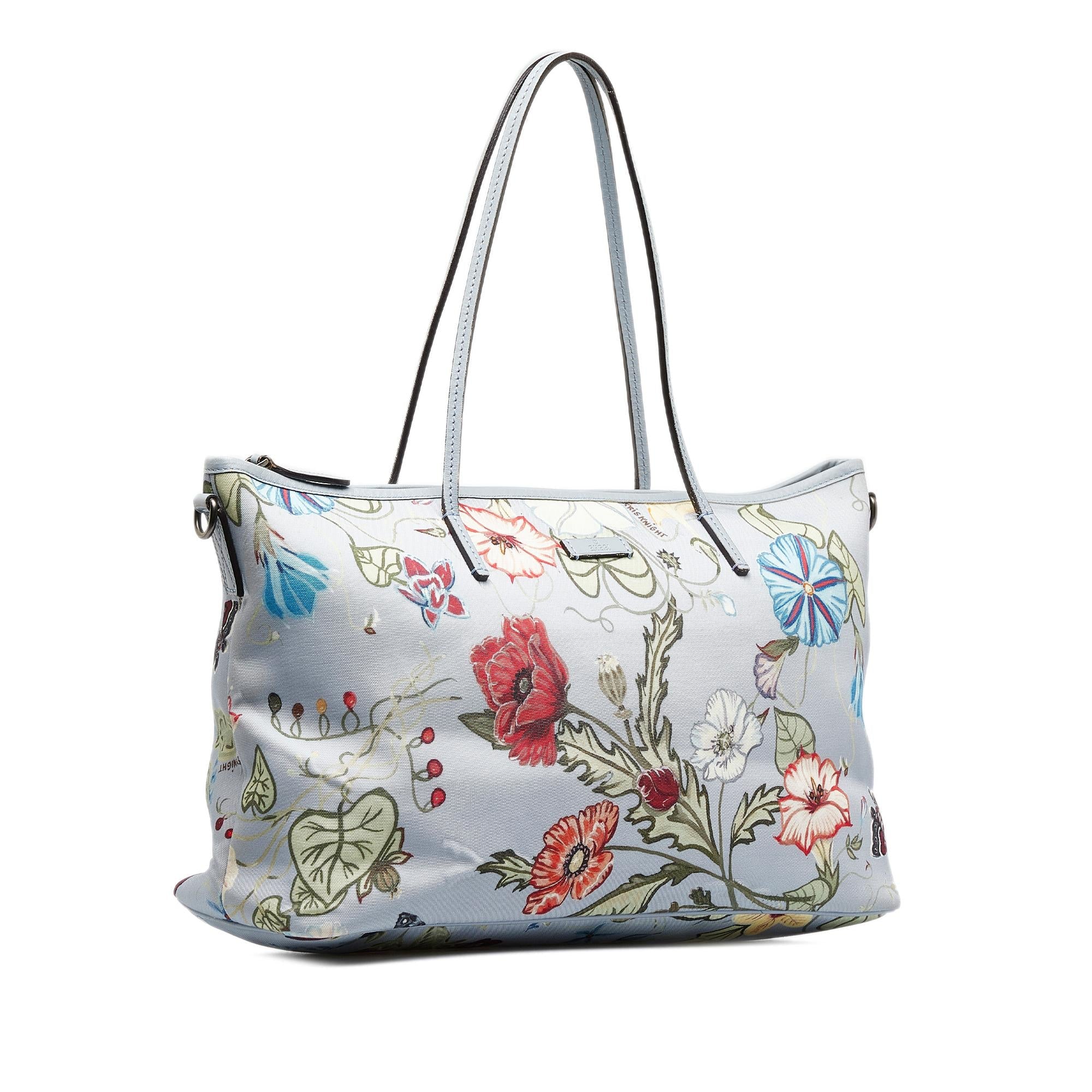 Gucci Medium Flora Knight Satchel (SHG-ZWs38E)