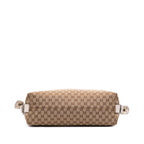 Gucci Medium GG Canvas Bamboo Bar Tote
