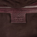 Gucci Medium GG Canvas Bamboo Bar Tote