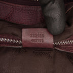 Gucci Medium GG Canvas Bamboo Bar Tote