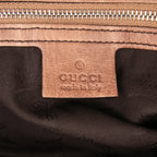 Gucci Medium GG Canvas Bamboo Bar Tote