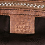 Gucci Medium GG Canvas Bamboo Bar Tote