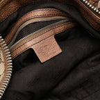 Gucci Medium GG Canvas Bamboo Bar Tote