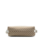 Gucci Medium GG Canvas Bamboo Bar Tote