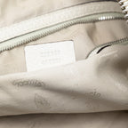 Gucci Medium GG Canvas Bamboo Bar Tote