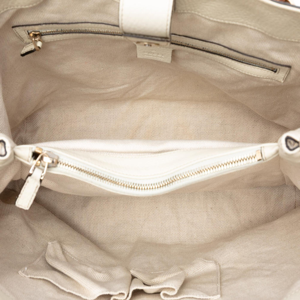 Gucci Medium GG Canvas Bamboo Diana Tote