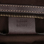 Gucci Medium GG Canvas Bamboo Indy Hobo