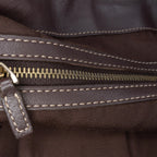 Gucci Medium GG Canvas Bamboo Indy Hobo