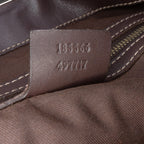 Gucci Medium GG Canvas Bamboo Indy Hobo